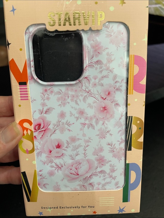 Starvip Other - Pink Floral IPhone 16 Pro Case